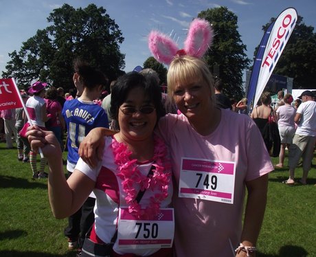 The Pink Ladies and Race for Life Reading