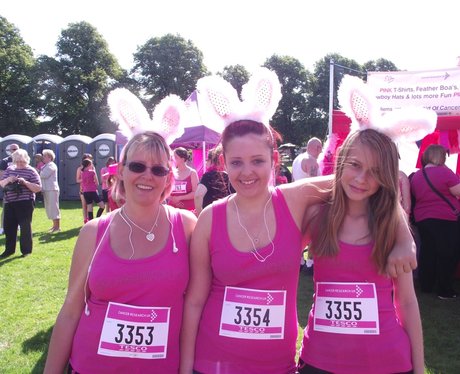 The Pink Ladies and Race for Life Reading