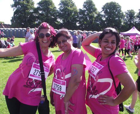 The Pink Ladies and Race for Life Reading