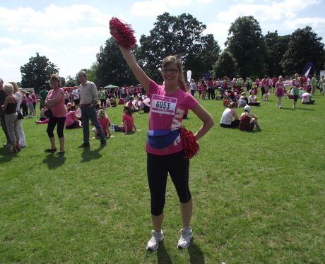 The Pink Ladies at Race for Life Reading