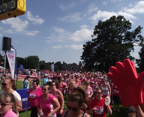 The Pink Ladies at Race for Life Reading