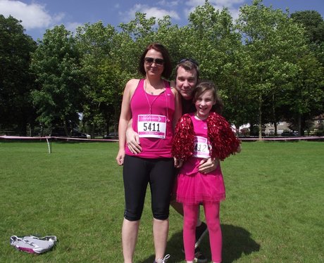 The Pink Ladies at Race for Life Reading
