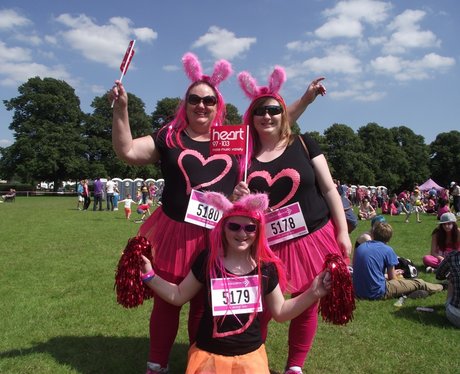 The Pink Ladies at Race for Life Reading