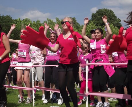 The Pink Ladies at Race for Life Reading