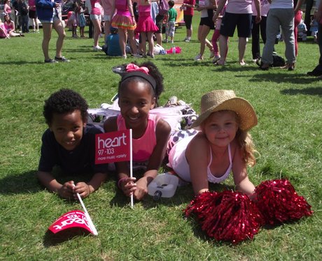 The Pink Ladies at Race for Life Reading