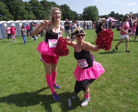 The Pink Ladies at Race for Life Reading