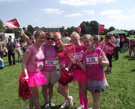 The Pink Ladies at Race for Life Reading