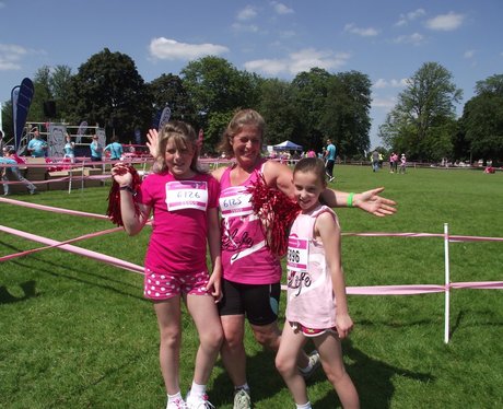 The Pink Ladies at Race for Life Reading