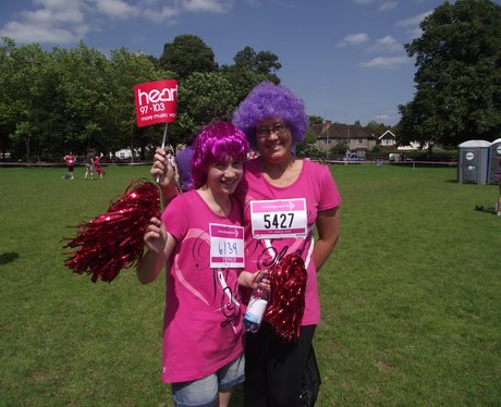 The Pink Ladies at Race for Life Reading