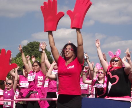 The Pink Ladies at Race for Life Reading