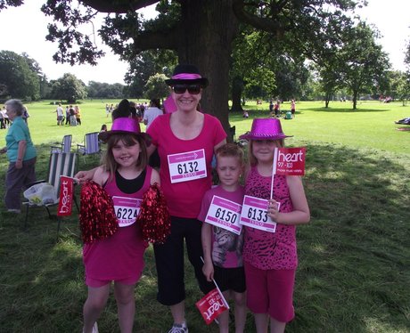The Pink Ladies at Race for Life Reading