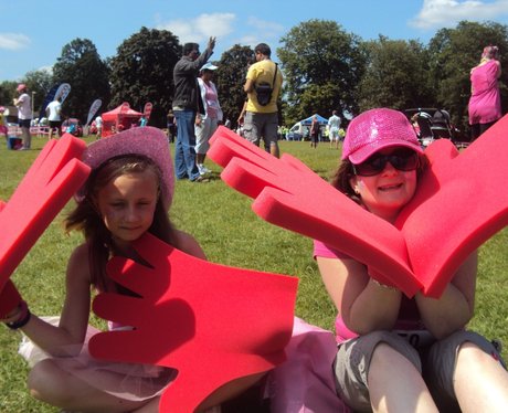 Who IS on Heart? at Race for Life Reading