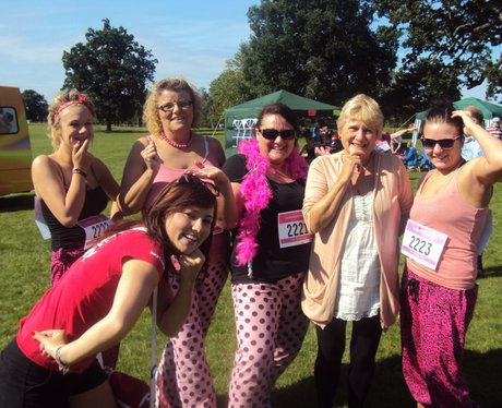Who IS on Heart? at Race for Life Reading
