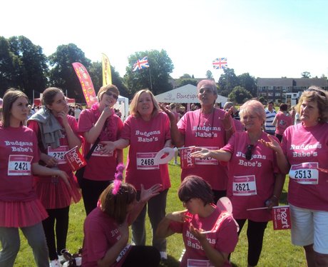 Who IS on Heart? at Race for Life Reading