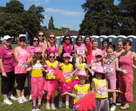 Who IS on Heart? at Race for Life Reading