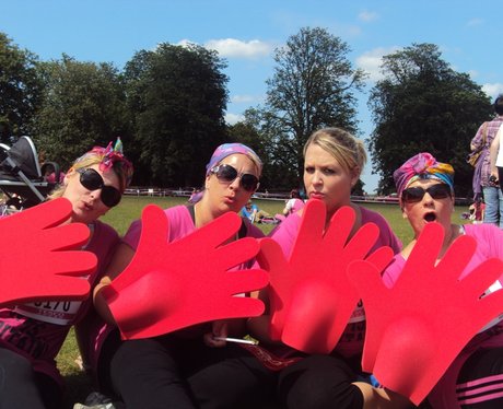 Who IS on Heart? at Race for Life Reading