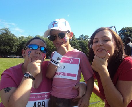 Who IS on Heart? at Race for Life Reading