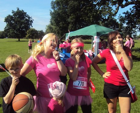 Who IS on Heart? at Race for Life Reading