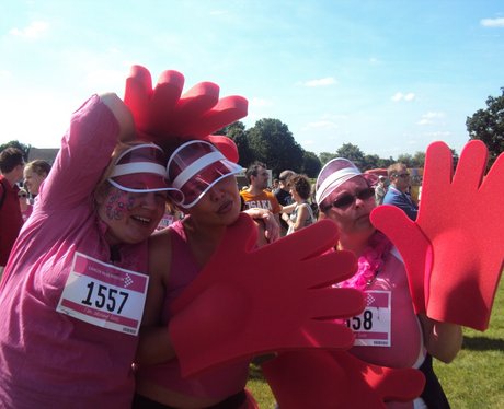 Who IS on Heart? at Race for Life Reading