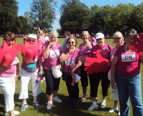 Who IS on Heart? at Race for Life Reading