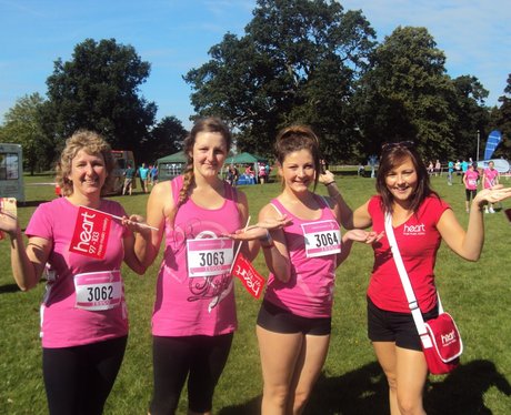 Who IS on Heart? at Race for Life Reading