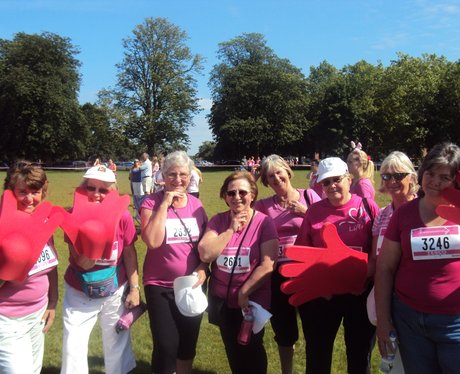 Who IS on Heart? at Race for Life Reading