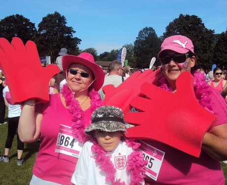 Who IS on Heart? at Race for Life Reading