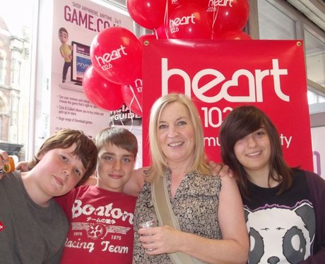 Heart at Game Taunton