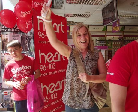 Heart at Game Taunton