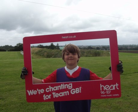 Team GB chant at Wast Hills with Curtis Davies