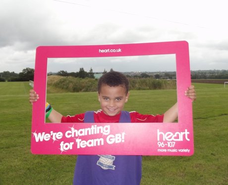 Team GB chant at Wast Hills with Curtis Davies