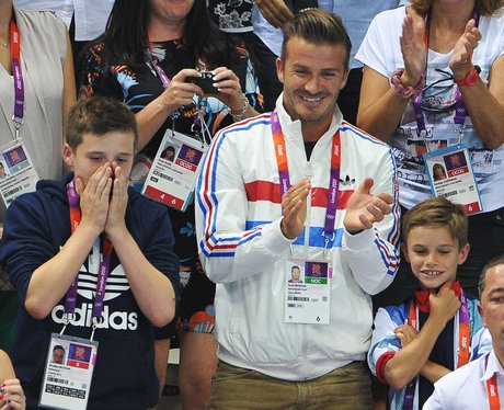 David Beckham at the Olympics