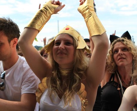 People Enjoying Rewind Festival 2012 - Saturday