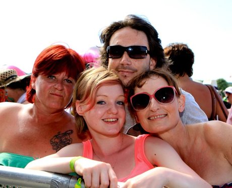 People Enjoying Rewind Festival 2012 - Saturday
