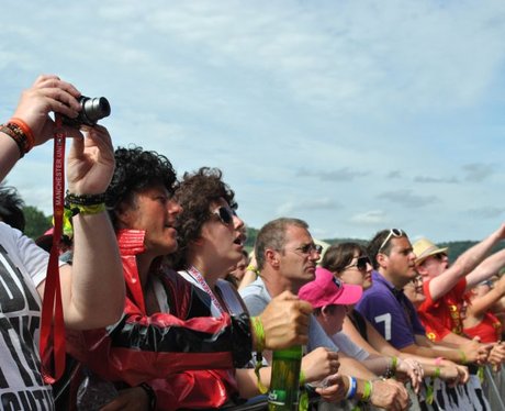 People Enjoying Rewind Festival 2012 - Saturday