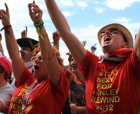 People Enjoying Rewind Festival 2012 - Saturday