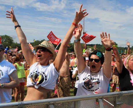 People Enjoying Rewind Festival 2012 - Saturday