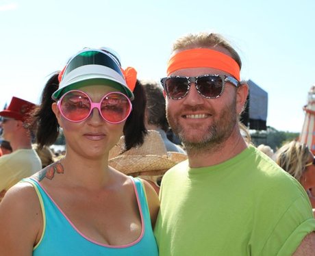 People Enjoying Rewind Festival 2012 - Saturday
