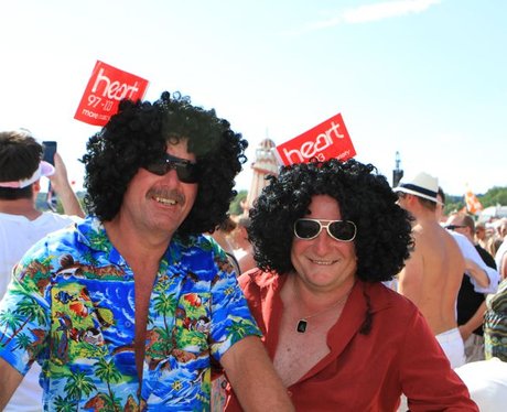 People Enjoying Rewind Festival 2012 - Saturday