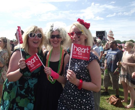 The Arrivals at Rewind Festival 2012