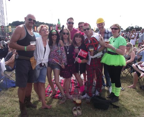 The Arrivals at Rewind Festival 2012
