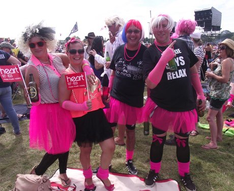 The Arrivals at Rewind Festival 2012