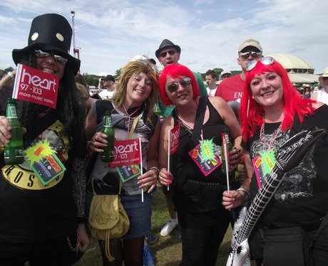 The Arrivals at Rewind Festival 2012
