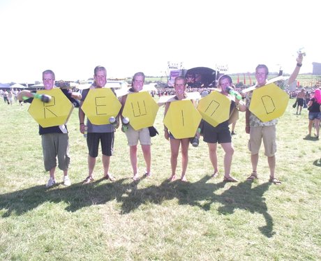 The Arrivals at Rewind Festival 2012