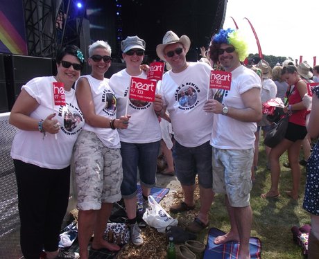 The Arrivals at Rewind Festival 2012