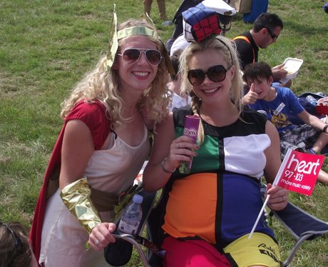 The Arrivals at Rewind Festival 2012