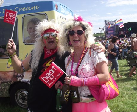 The Arrivals at Rewind Festival 2012