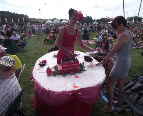 The Arrivals at Rewind Festival 2012