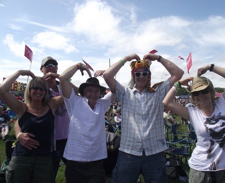 The Arrivals at Rewind Festival 2012