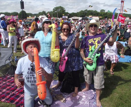 The Arrivals at Rewind Festival 2012